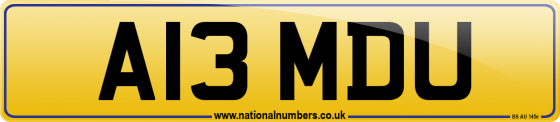 A13 MDU