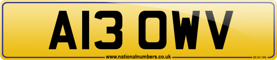 A13 OWV