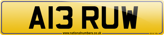 A13 RUW