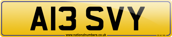 A13 SVY