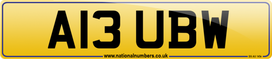 A13 UBW