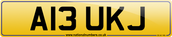 A13 UKJ