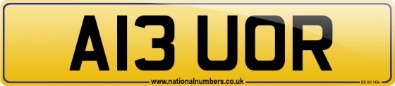 A13 UOR