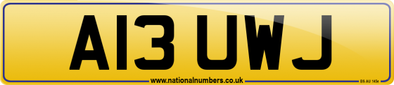 A13 UWJ