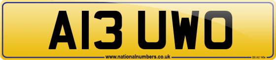 A13 UWO
