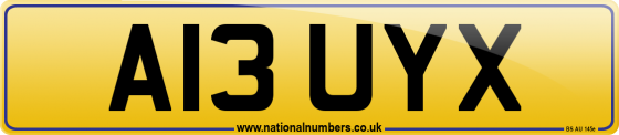 A13 UYX