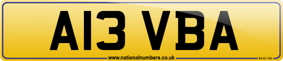 A13 VBA