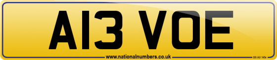 A13 VOE