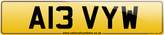 A13 VYW