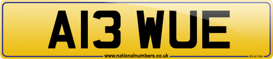 A13 WUE