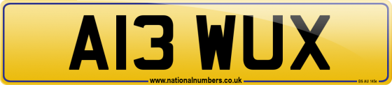 A13 WUX