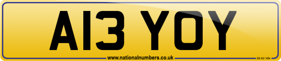 A13 YOY