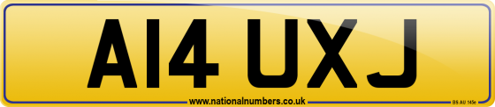 A14 UXJ