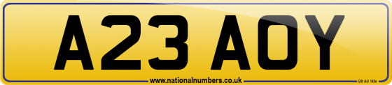 A23 AOY