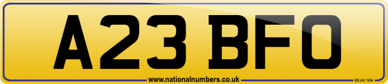 A23 BFO