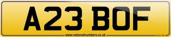 A23 BOF