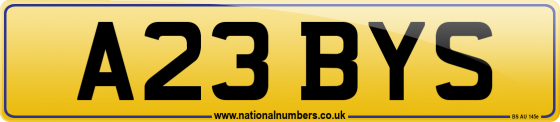 A23 BYS