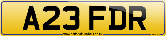A23 FDR