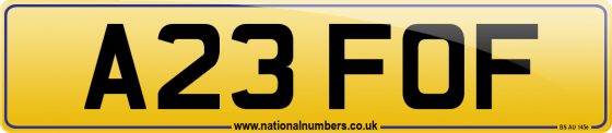 A23 FOF