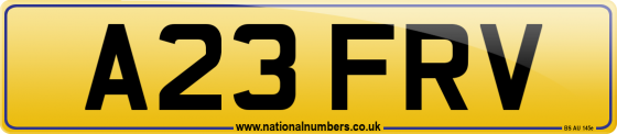 A23 FRV
