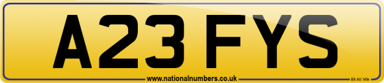 A23 FYS