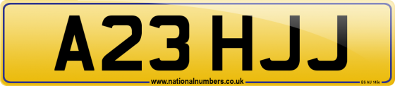 A23 HJJ