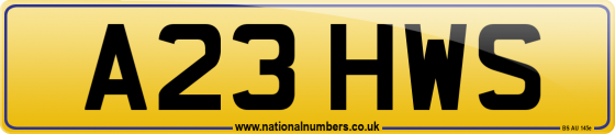 A23 HWS