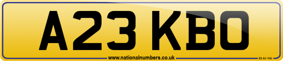 A23 KBO