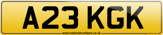 A23 KGK