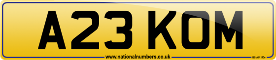 A23 KOM