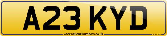 A23 KYD