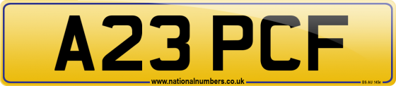 A23 PCF