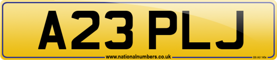 A23 PLJ