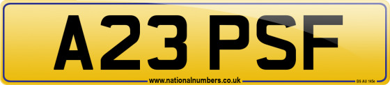 A23 PSF