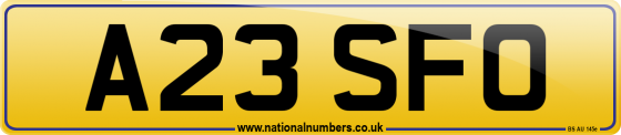 A23 SFO