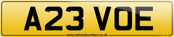 A23 VOE