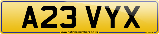 A23 VYX