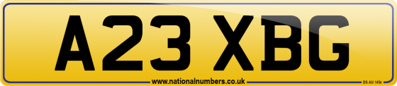 A23 XBG