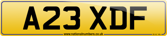 A23 XDF