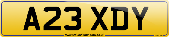 A23 XDY