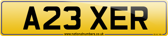A23 XER