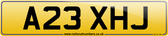 A23 XHJ