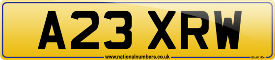 A23 XRW