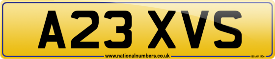 A23 XVS