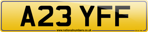 A23 YFF