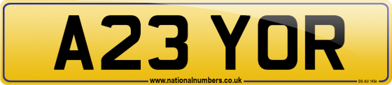 A23 YOR