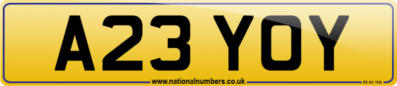 A23 YOY