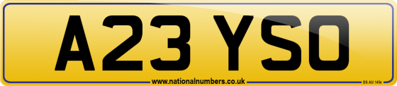 A23 YSO