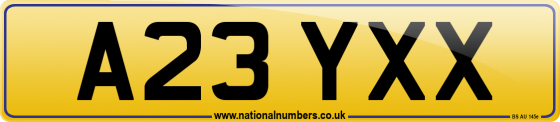 A23 YXX