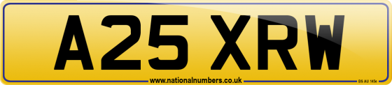 A25 XRW